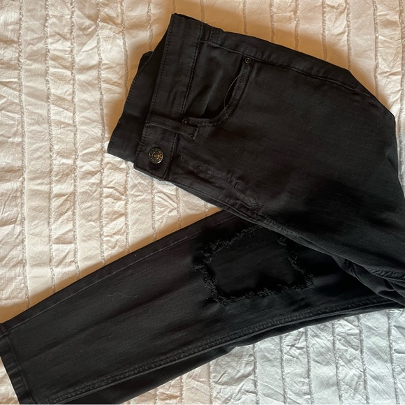 TOPSHOP BLACK JEANS - Picture 3 of 5